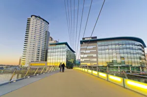 UK, England, Greater Manchester, Salford, Salford Quays, North Bay, MediaCityUK, housing