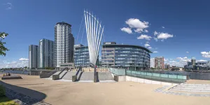 UK, England, Greater Manchester, Salford, Salford Quays, North Bay, MediaCityUK