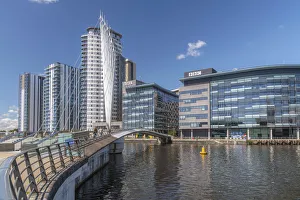 UK, England, Greater Manchester, Salford, Salford Quays, North Bay, MediaCityUK
