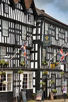 Images Dated 13th September 2022: UK, England, Herefordshire, Ledbury, Feathers Hotel