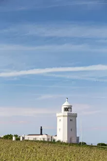 UK, England, Kent Dover South Foreland Lighthouse