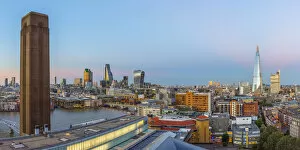 UK, England, London, City of London from Tate Modern