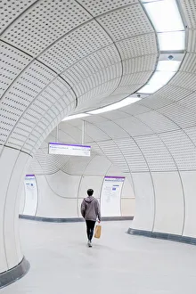 Images Dated 18th August 2022: UK, England, London, Elizabeth Line, Tottenham Court Road Station