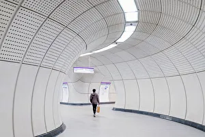 Images Dated 18th August 2022: UK, England, London, Elizabeth Line, Tottenham Court Road Station