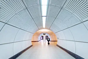 Images Dated 18th August 2022: UK, England, London, Elizabeth Line, Farringdon Station