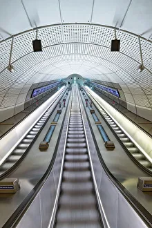 Images Dated 18th August 2022: UK, England, London, Elizabeth Line, Liverpool Street Station