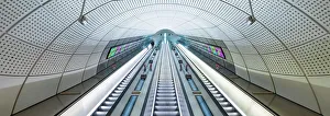 Images Dated 18th August 2022: UK, England, London, Elizabeth Line, Liverpool Street Station