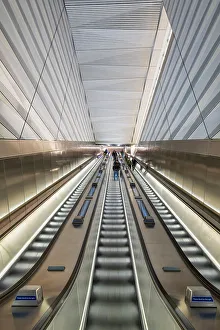 Images Dated 18th August 2022: UK, England, London, Elizabeth Line, Liverpool Street Station