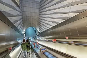 Images Dated 18th August 2022: UK, England, London, Elizabeth Line, Liverpool Street Station