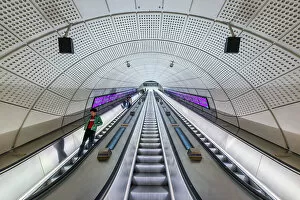 Images Dated 18th August 2022: UK, England, London, Elizabeth Line, Whitechapel Station