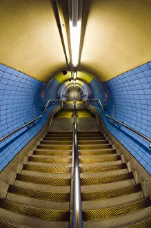 Images Dated 4th April 2012: UK, England, London, Embankment Underground Station