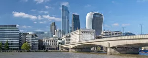 Images Dated 19th September 2019: UK, England, London, London Bridge and The City skyline, 22 Bishopsgate, Cheesegrater