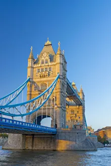 Images Dated 2nd June 2016: UK, England, London, Tower Bridge over River Thames