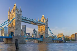 Images Dated 2nd June 2016: UK, England, London, Tower Bridge over River Thames
