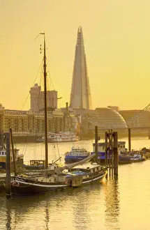 City Hall Prints: UK, England, London, Tower Bridge & The Shard (by Renzo Piano)