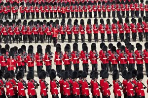 Images Dated 18th July 2013: UK, England, London, Trooping the Colour Ceremony at Horse Guards Parade Whitehall