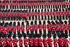 UK, England, London, Trooping the Colour Ceremony at Horse Guards Parade Whitehall