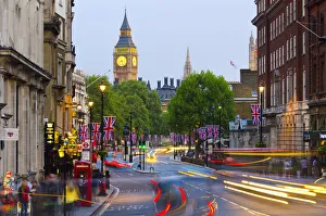 Whitehall Prints: UK, England, London, Whitehall and Big Ben