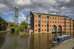 Images Dated 16th September 2015: UK, England, Manchester, Deansgate, 1761 Bridgewater Canal –the