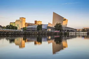UK, England, Manchester, Salford, Salford Quays, Imperial War Museum North, Rank Hovis