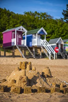 UK, England, Norfolk, North Norfolk, Wells-next-the-Sea Beach