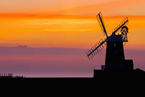 UK, England, Norfolk, North Norfolk, Cley-next-the-Sea, Cley Windmill