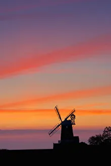 UK, England, Norfolk, North Norfolk, Cley-next-the-Sea, Cley Windmill