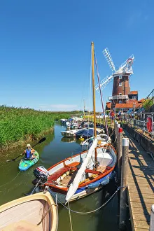 UK, England, Norfolk, North Norfolk, Cley, Cley Windmill