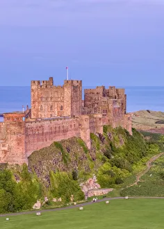 Images Dated 5th March 2020: UK, England, Northumberland, Bamburgh, Bamburgh Castle