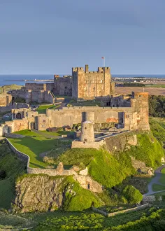 Images Dated 5th March 2020: UK, England, Northumberland, Bamburgh, Bamburgh Castle