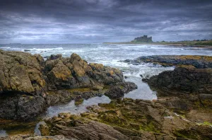 Images Dated 13th February 2009: UK, England, Northumberland, Bamburgh Castle