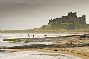 UK, England, Northumberland, Bamburgh Castle