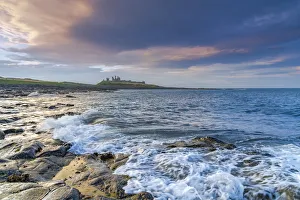 UK, England, Northumberland, Dunstanburgh Castle