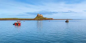 Northumberland Prints: UK, England, Northumberland, Holy Island, Lindisfarne, Lindisfarne Castle