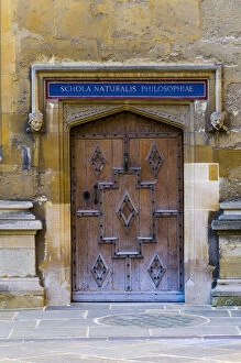 Images Dated 16th March 2012: UK, England, Oxford, University of Oxford, Bodleian Library, Doors