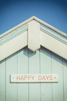 insta Collection: UK, England, Suffolk, Southwold, Beach Hut, Happy Days