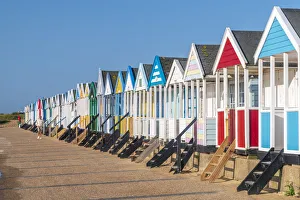 Images Dated 5th March 2020: UK, England, Suffolk, Southwold, Beach Huts
