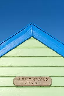 Images Dated 15th September 2016: UK, England, Suffolk, Southwold, Promenade, Beach Huts