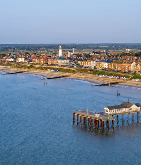 UK, England, Suffolk, Southwold, Southwold Pier