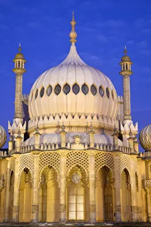 Brighton Prints: UK, England, Sussex, Brighton, Brighton pavillion
