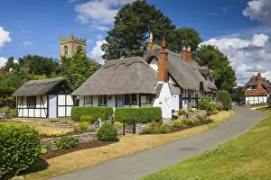 UK, England, Warwickshire, Village of Welford-on-Avon near Stratford-upon-Avon