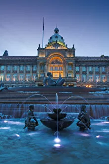 Images Dated 24th May 2011: UK, England, West Midlands, Birmingham, Victoria Square, Fountain