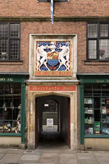 York Prints: UK, England, York, Merchants Hall