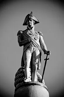 Images Dated 16th September 2010: UK, London, Trafalgar Square, Nelsons Column