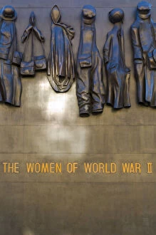 Images Dated 16th September 2010: UK, London, Whitehall, Monument to The Women of World War II