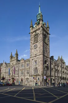 Belfast Prints: UK, Northern Ireland, Belfast, the Assembly Building