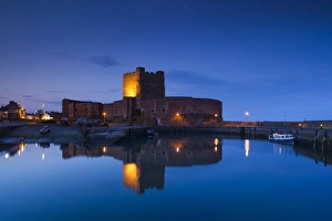 UK, Northern Ireland, County Antrim, Carrickfergus, Carrickfergus Castle, 1177, Ireland s