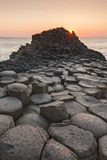 UK, Northern Ireland, County Antrim, Bushmills, Giants Causeway, Unesco World Heritage