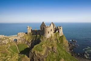 Images Dated 10th May 2016: UK, Northern Ireland, County Antrim, Bushmills, Dunluce Castle ruins