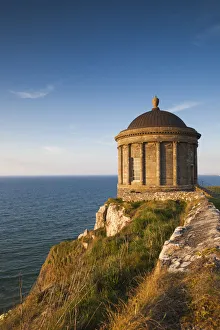 Images Dated 1st September 2016: UK, Northern Ireland, County Londonderry, Downhill, Downhill Demesne, Mussenden Temple